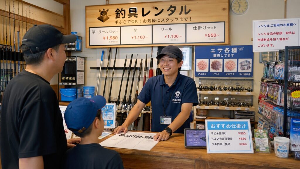 釣具レンタル