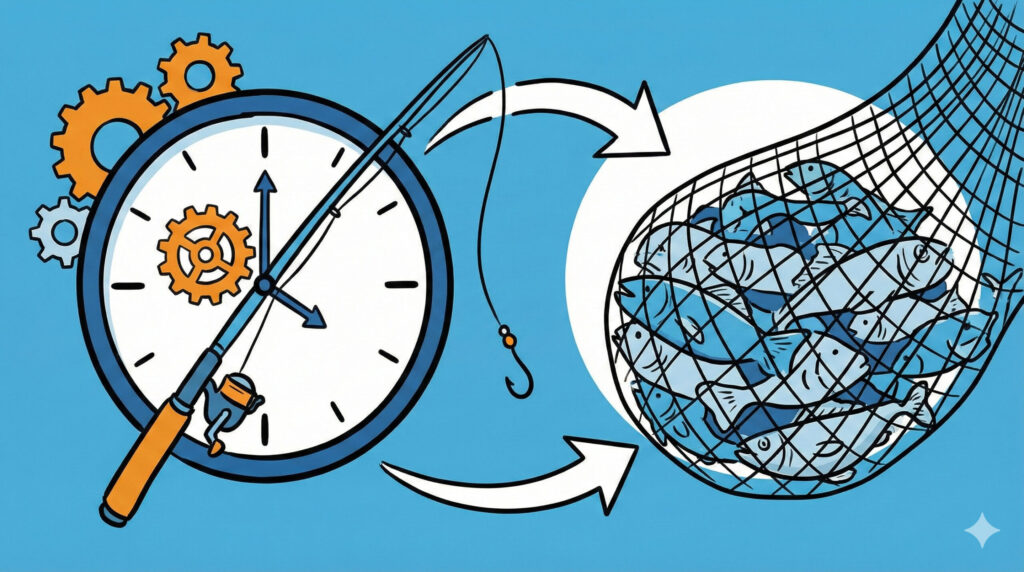 なぜ「時間」を制する者が釣りを制するのか？