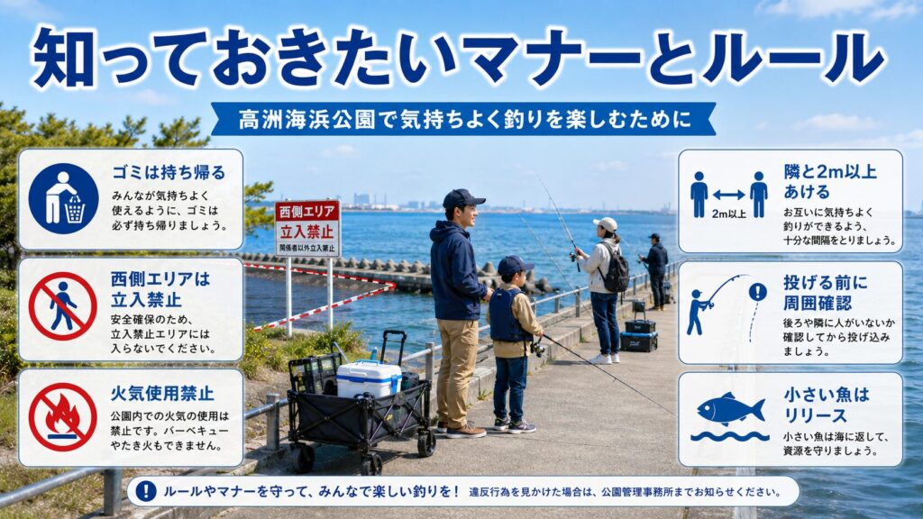 知っておきたいマナーとルール