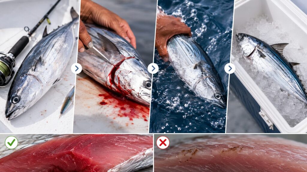 ソウダカツオ締め方