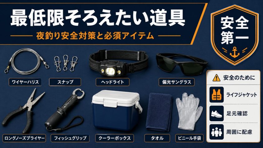 初心者が最低限そろえたい持ち物・道具