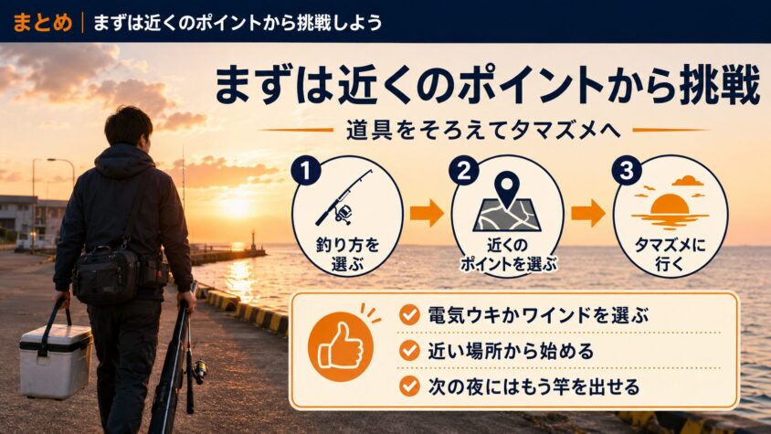 タチウオ釣り初心者ガイドのまとめ
