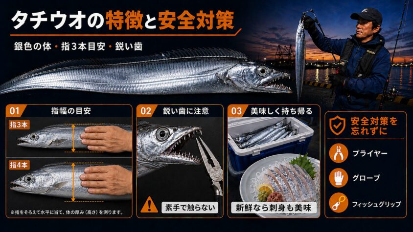 タチウオってどんな魚？初心者が知っておきたい生態と特徴
